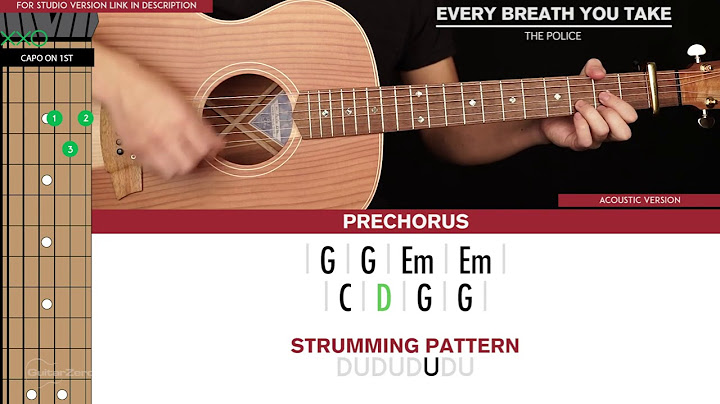 Every Breath You Take Acoustic version - Acoustic performance video thumbnail