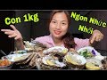 🇯🇵Lần Đầu Ăn Thử Hào Đá Hoàng Đế Khổng Lồ Con 1 kg Tái Chanh Kiểu Thái - Ngon Nhức Nhối #224