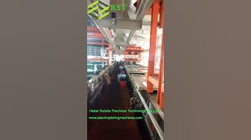 Automatic electroplating machine lines hanging type