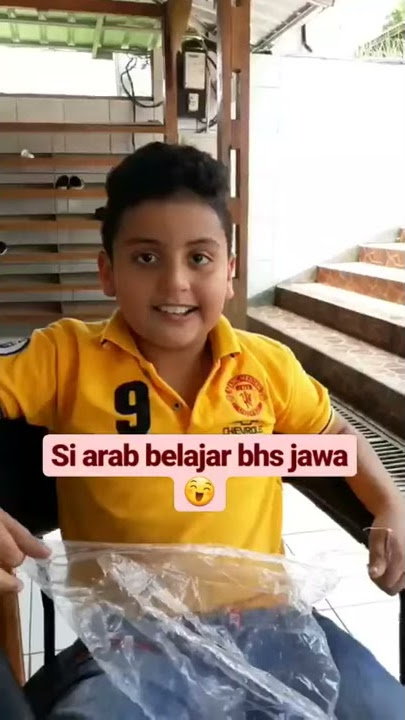 Lucu anak arab belajar bahasa jawa