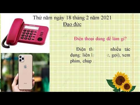 Đạo đức lớp 2 : Lịch sự khi nhận và gọi điện thoại ( tiết 1 ) tuần 23
