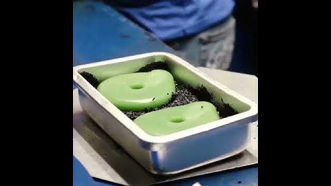 Vinyl Record getting pressed