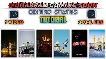 Muharram coming Soon Video Editing Aligt Motion | Muharram Coming Soon XML File 2023 | Alight motion