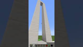 Minecraft Elevator Construction *easy* #shorts