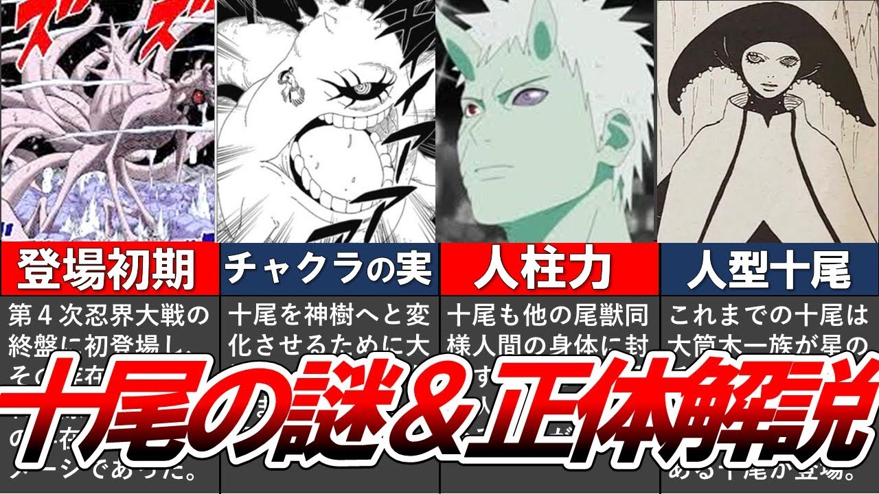 【NARUTO・BORUTO】謎めいた十尾の生態そして立ち位置を徹底解説！？【ナルト/ボルト解説・考察・反応集】