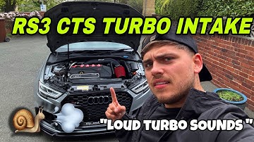 AUDI RS3 CTS TURBO INTAKE (REVIEW)