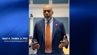 Nonprofit Management: Basil A. Smikle Jr. Profile