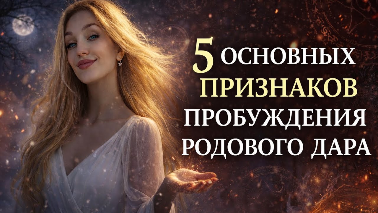 5 основных признаков пробуждения родового дара 
