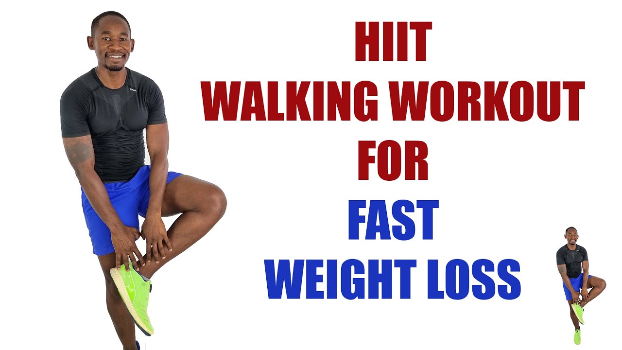 30 Minut HIIT Walk at Home Workout For Fast Weight Loss 10 POUNDS