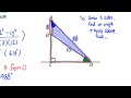 Problem Involving Angles of Elevation (Cosine Rule)