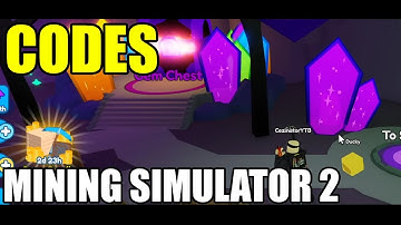 [CODE] UPDATE NEW CODES MINING SIMULATOR 2 ROBLOX CEZINATOR