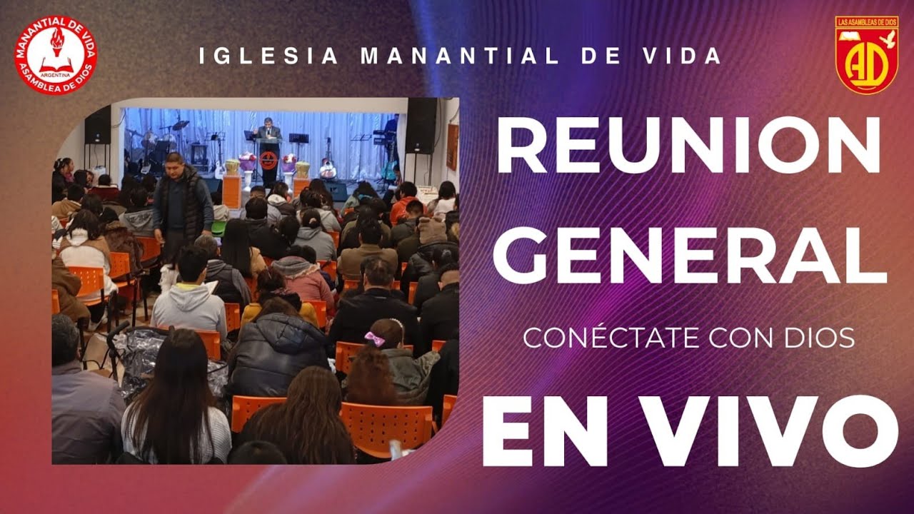 REUNIÓN GENERAL EN VIVO | DOMINGO 23 DE NOVIEMBRE 2025 - YouTube