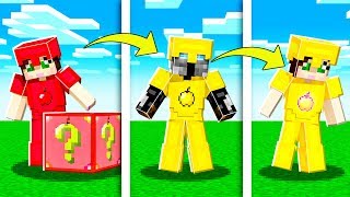 If ARMOR Was Made Of GOLDEN APPLES In Minecraft! (Apple Lucky Block)