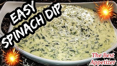 How To Make Spinach Dip | Easy Recipe | Quick And Easy