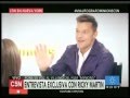 Ricky Martin&#39;s interview for C5N to promote the Minions Movie in New York - 2 June 2015