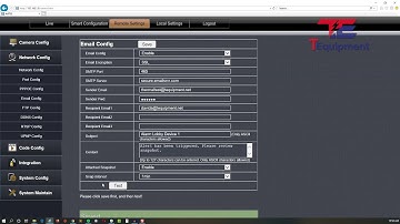 Richtech ATSS V2 Email Configuration