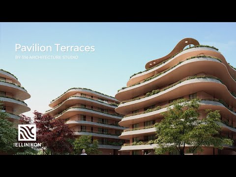 Pavilion Terraces: Organic Architecture Meets Urban Convenience | The Ellinikon