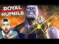 DÜNYANIN EN GÜÇLÜ SÜPER KAHRAMANI THANOS KAVGADA ! ROYAL RUMBLE !