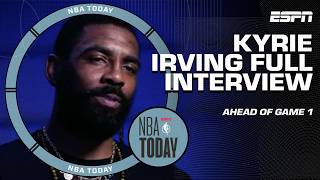 Kyrie Irving on his return to Boston, future in Dallas & more [FULL INTERVIEW] | NBA Today