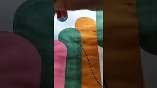 Day 2/15 Bohemian Abstract Art  series | Easy Sketchbook Ideas 🎨 #shorts #artshorts