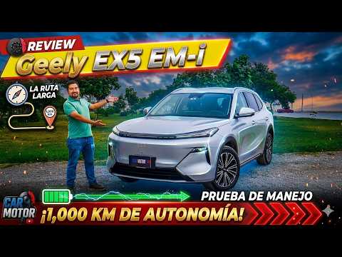 Geely EX5 EM-i 2026🚙- 1,000 KM DE AUTONOMÍA!!!! 😱EL MÁS EFICIENTE DE SU SEGMENTO?⚡🔋| Car Motor