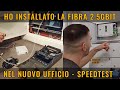LA FIBRA 2.5 gigabit nell'UFFICIO NUOVO. INSTALLAZIONE e SPEEDTEST PLAY da MOTO Edge 30 neo