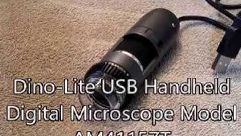 Dino Lite model AM4115ZT digital microscope Review, Revealing the microscopic world