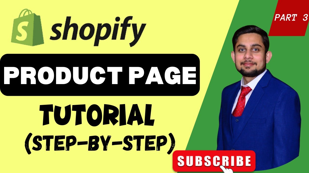 Shopify Product Page Tutorial 2023 (Step-by-Step) - YouTube