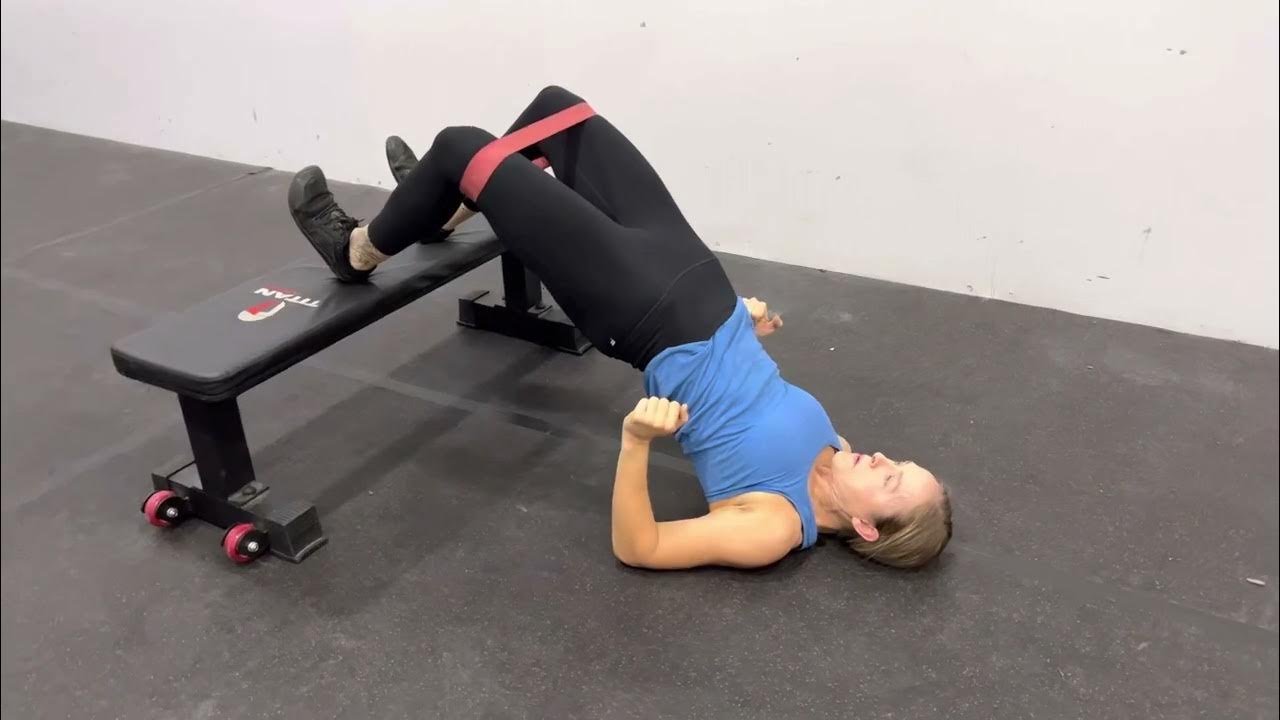 Feet Elevated Banded Hip Thrust YouTube
