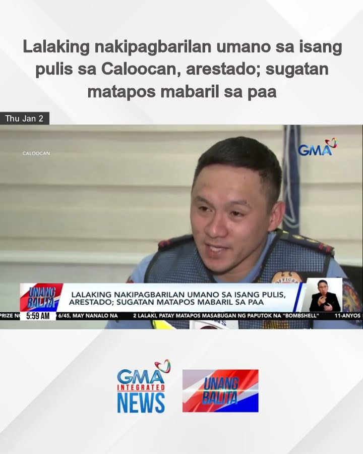 Lalaking nakipagbarilan umano sa isang pulis sa Caloocan, arestado; sugatan... | Unang Balita