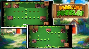 Planting Puzzle || Construct 3 Game Template || Source code