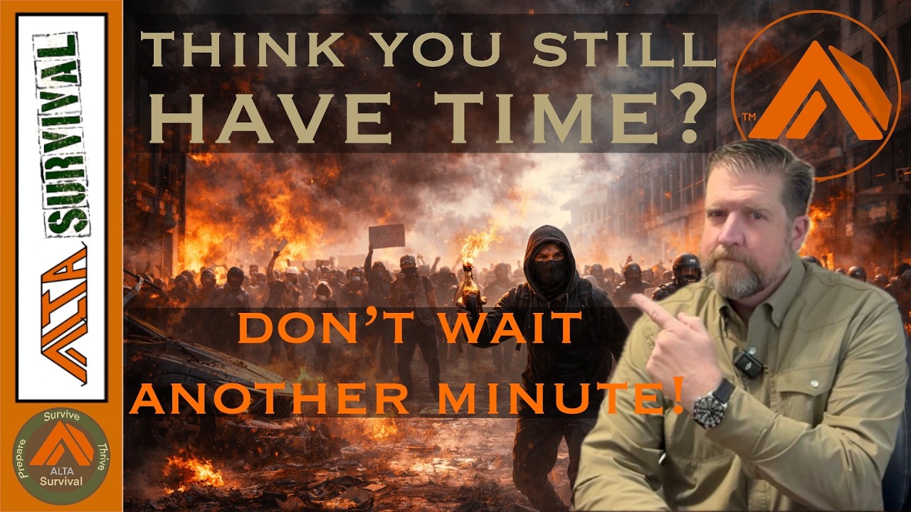 This is How Prepping Gives you Flexibility! But, It's Time to Get Serious!