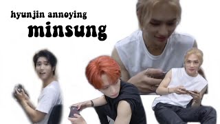 hyunjin pranking minsung for 2 minutes (read desc. first‼️)