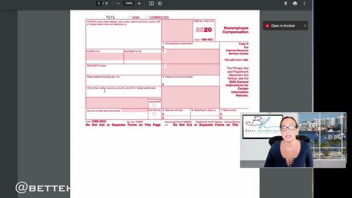 How to fill-in 1099-NEC Forms - YouTube how-to-fill-in-1099-nec-forms-youtube