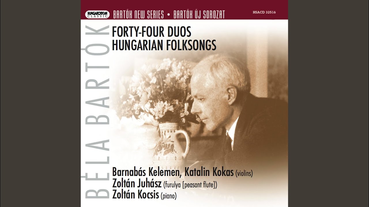 Forty-Four Duos for two violins (Negyvennégy duó két hegedűre) Volume 1 (I. füzet) :...