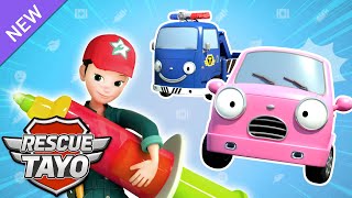 Blaues Rettungsteam Spritzen Machen Angst Tayo Rettungsteam Tayo Der Kleine Bus
