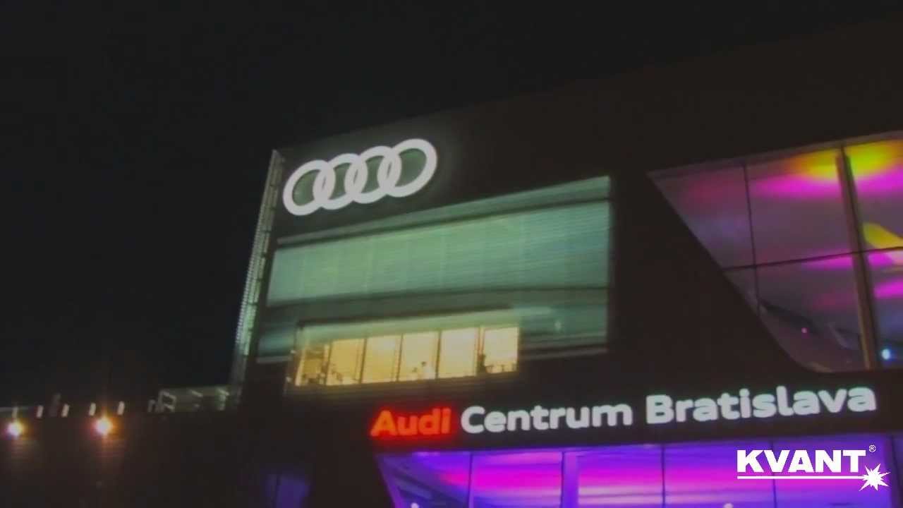 Audi Projection Mapping プロジェクションマッピング - YouTube