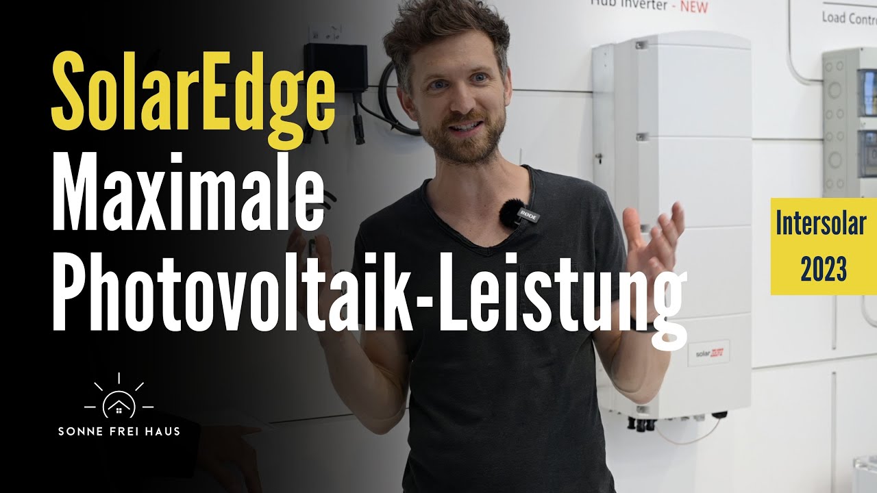 Maximale Photovoltaik-Leistung dank SolarEdge Leistungsoptimierer und abgestimmten Komponenten – auf YouTube ansehen