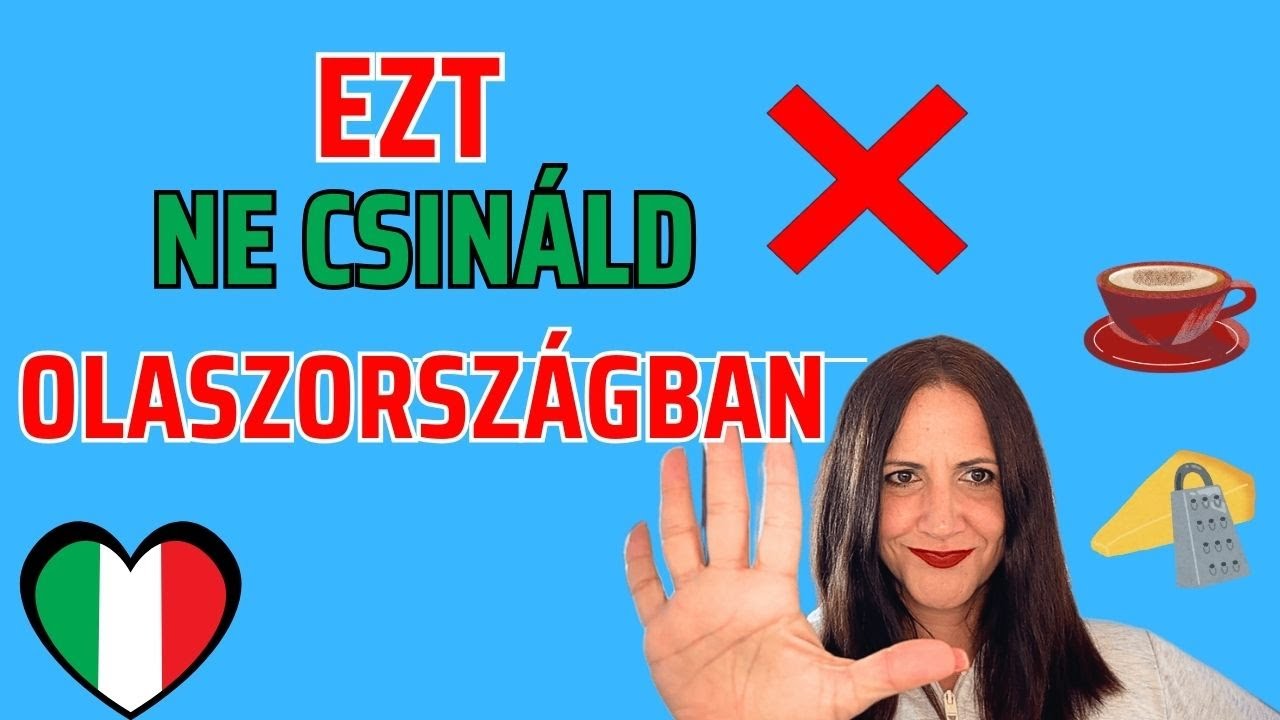 5 dolog, amit SOHA ne csinálj Olaszországban 🇮🇹😱