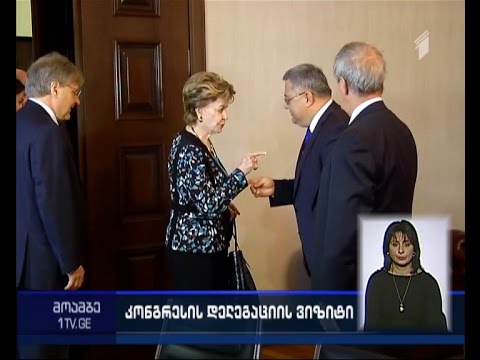 აშშ-ის დელეგაცია პრეზიდენტს, პარლამენტის თავმჯდომარესა და ოპოზიციას შეხვდა