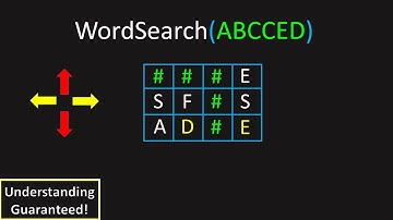 Can You Find The Word? (LeetCode 79: Word Search)