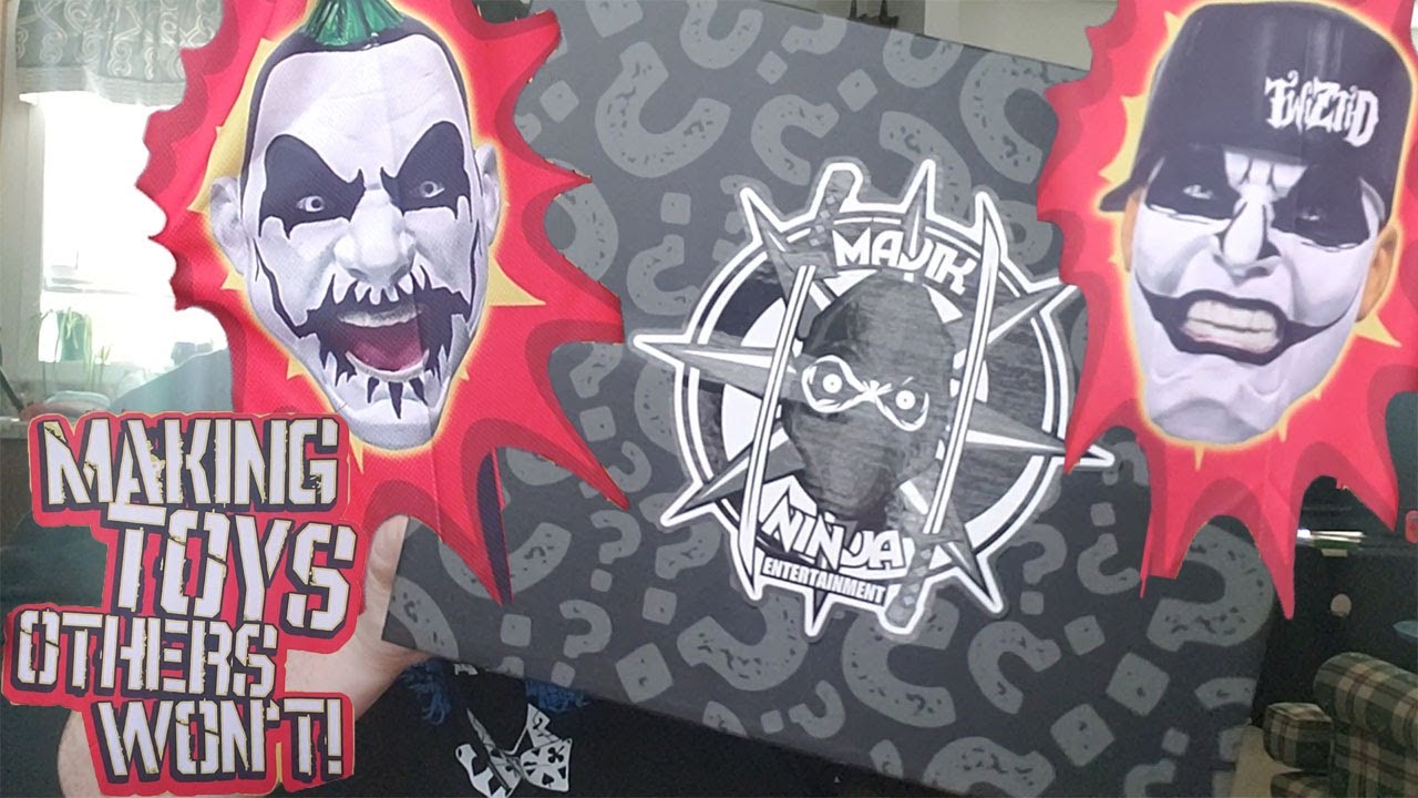 Twiztid MNE Knuckleheadz Toys Mystery Box Unboxing GOT AN AUTOGRAPH