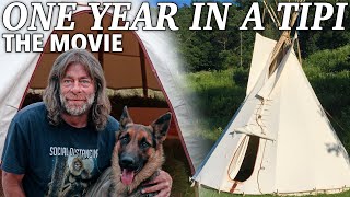 Rocky Mountain Tipi: THE MOVIE | Full Build and My Life Off Grid