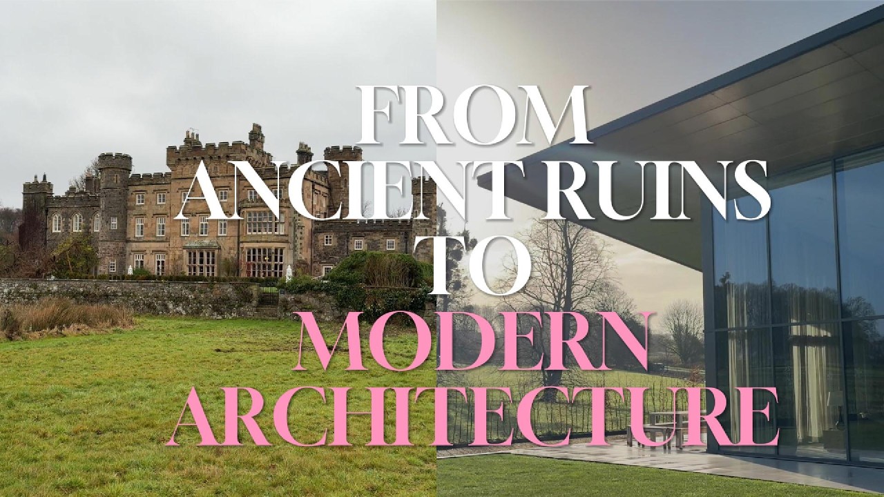 A CASTLE, MEDIEVAL RUINS AND A BIT OF MODERN ARCHITECTURE.