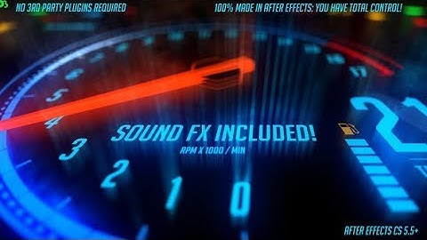 After Effects Template: Start Your Engines 5: Superbike!