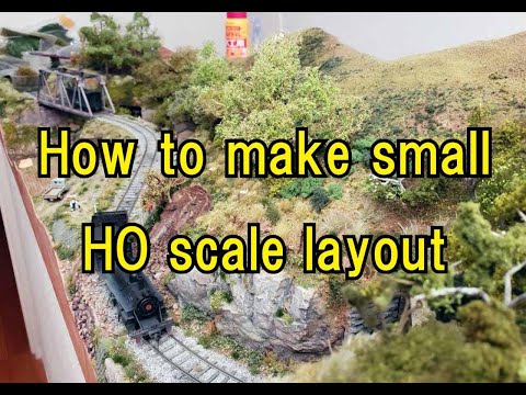 How to make small HO scale layout