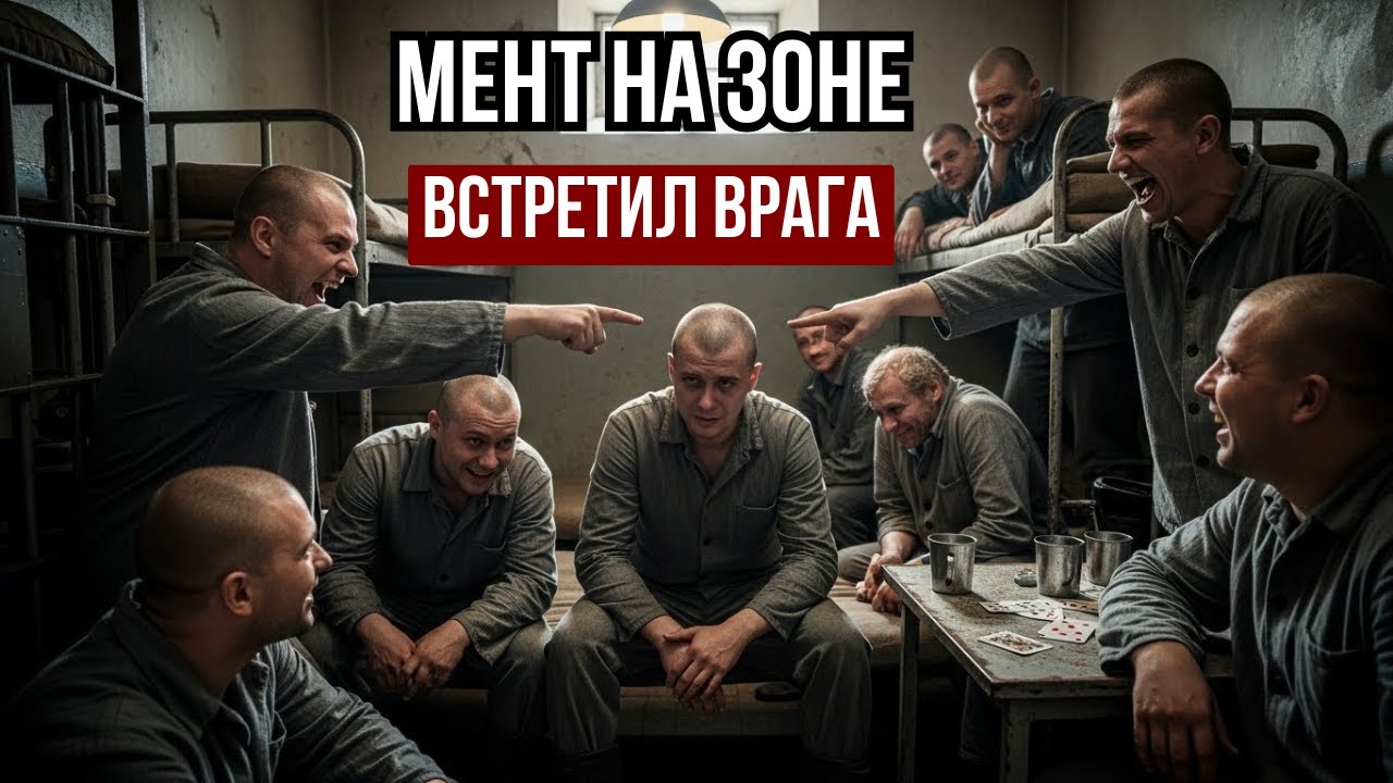 МАЙОР ПОЛИЦИИ ПОПАЛ В ОБЩУЮ КАМЕРУ: Пахан Ждал Его 15 Лет