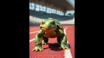 The Legendary Race: Turtle Beats the Rabbit #shorts #race #viral #turtle #rabbit