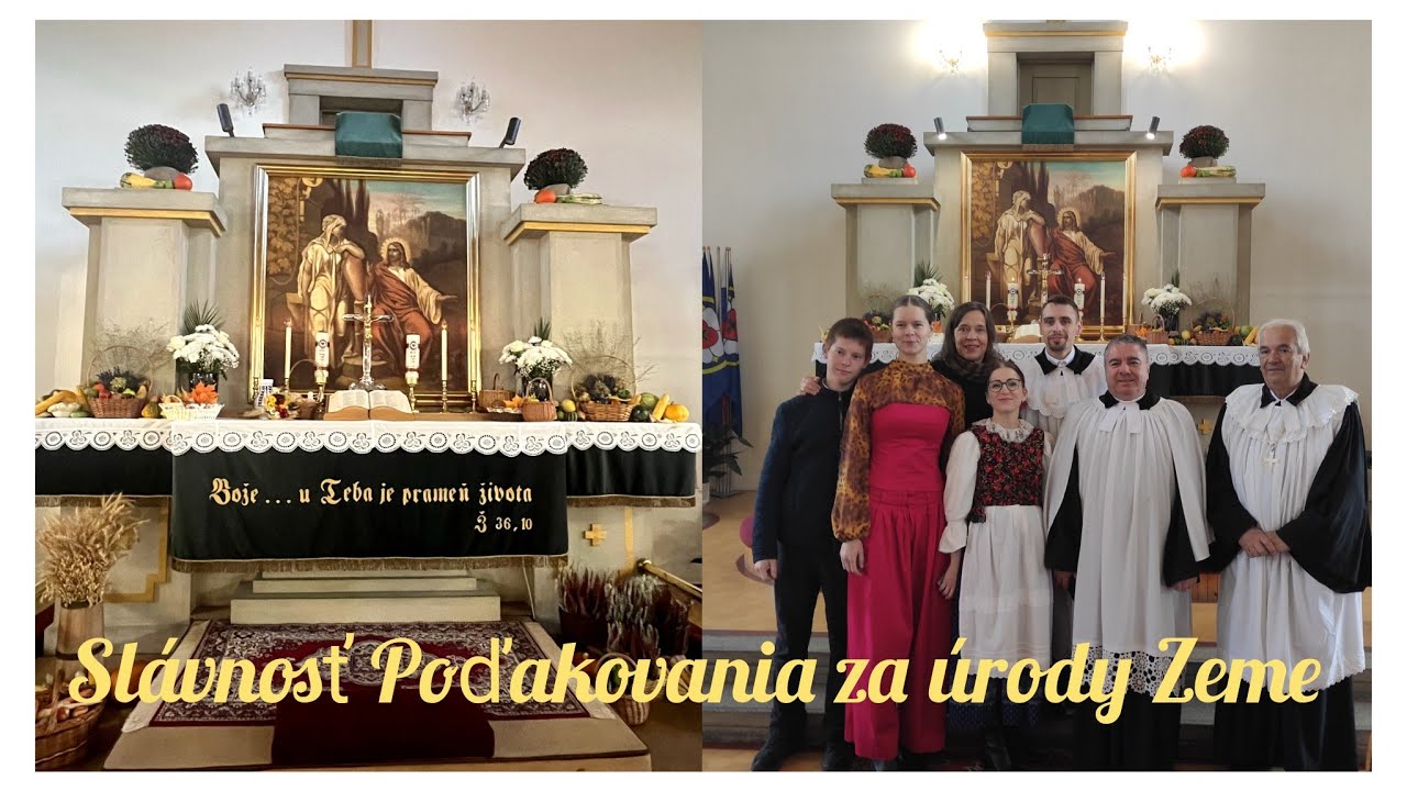 Slávnosť Poďakovania za úrody Zeme 12.október 2025