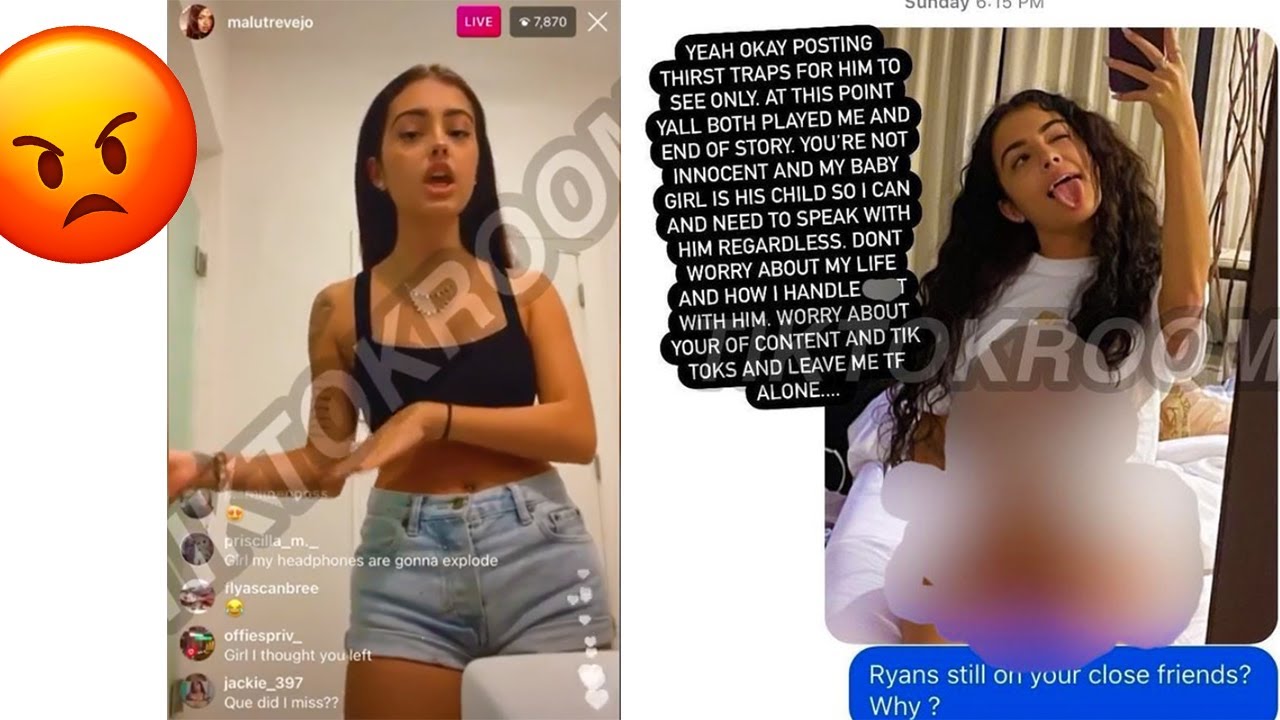 Leaked video malu Malu Trevejo